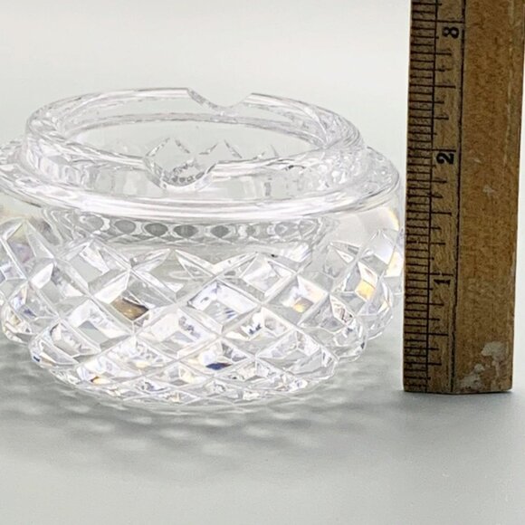 Vintage Waterford Cut Crystal Ashtray Set - Picture 9 of 11